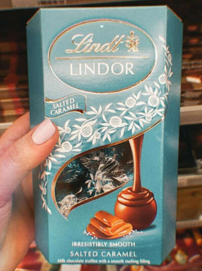линдорки с солёной карамелью