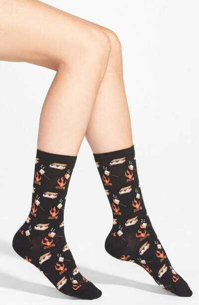 HOT SOX 'S'Mores' Crew Socks