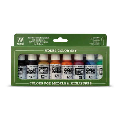 Набор красок Vallejo - Transparent Colors (8 красок по 17 мл)