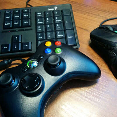 Геймпад Microsoft Xbox 360 Wired Controller черный