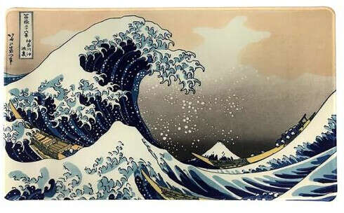 Игровое поле Фэнтези арт The Greate Wave Stitched - league.org.ru