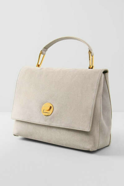 Кожаная сумка сэтчел liya suede Coccinelle