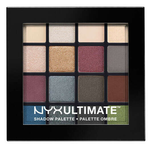 Nyx eyeshadow palette Smokey & Highlighter