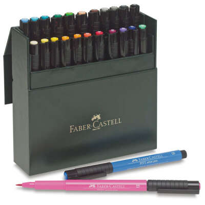 Ручки-кисточки Pitt в наборе Faber-Castell