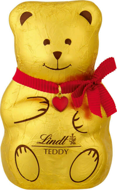 LINDT Teddi Золотой медвежонок