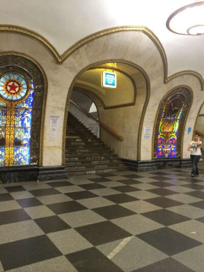 Витражи с Новослободской