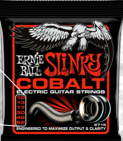 Комплект струн 10-52 Ernie Ball Cobalt