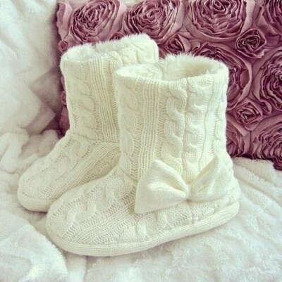 Домашние сапожки.