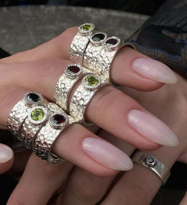 Перстень з цитрином 🧡