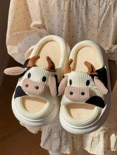 Тапочки коровки