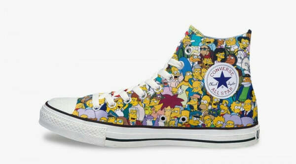 Кроссовки Converse с симпсонами
