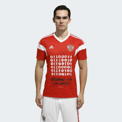 ФУТБОЛКА HERE TO CREATE BY ADIDAS X ПОКРАС ЛАМПАС