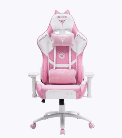 Кресло компьютерное игровое KITTY MEOW Edition Pink