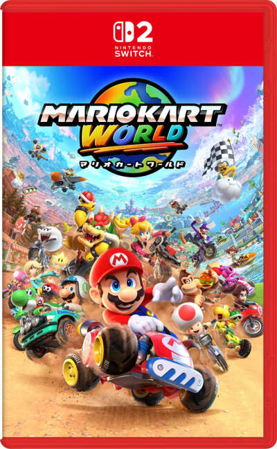 Mario Kart World Game Cart for Nintendo Switch 2