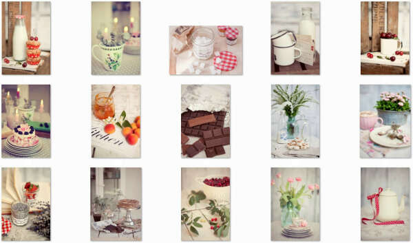sweet postcard set - 15 postcards