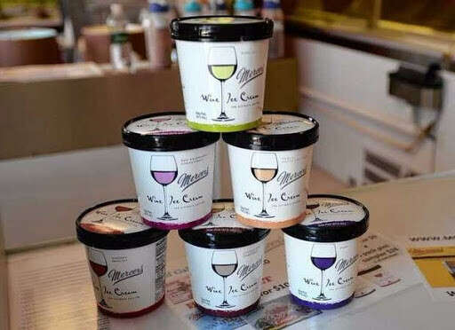 Мороженое из вина Mercer's