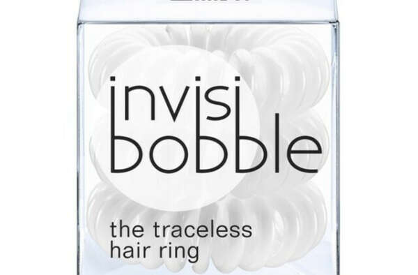 РЕЗИНКИ ДЛЯ ВОЛОС БЕЛЫЕ INVISIBOBBLE