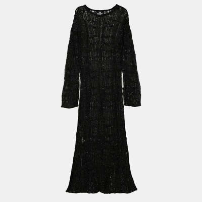 The Ragged Priest Siren Sequin Distressed Maxi Dress платья RPHL231035KW купить в интернет-магазине КАМЕНЬ