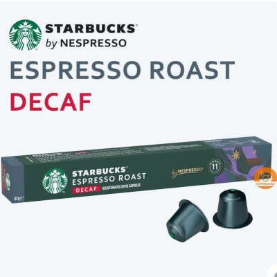 Кофе Starbucks ESPRESSO ROAST DECAF в капсулах