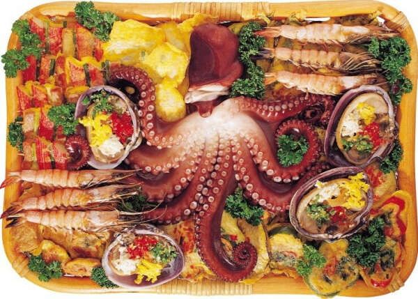 поесть морепродуктов