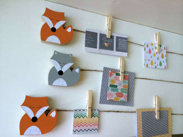 Fox Art Display Clips