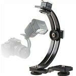 C Shape Photoflash Bracket for Camera DSLR