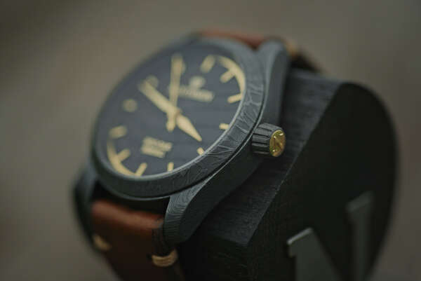 Handforged Northmen Watch. Yellow Gold II