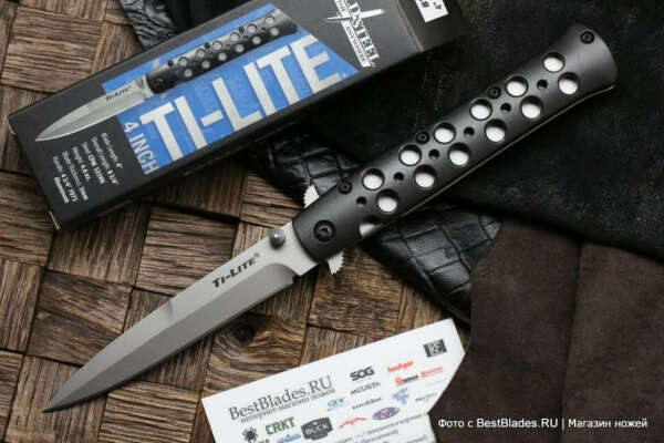 Нож Cold Steel 26B4 Ti-Lite 4 Zy-Ex Handle