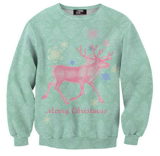 Свитшот Christmas deer sweater  от Mr.Gugu & Miss Go