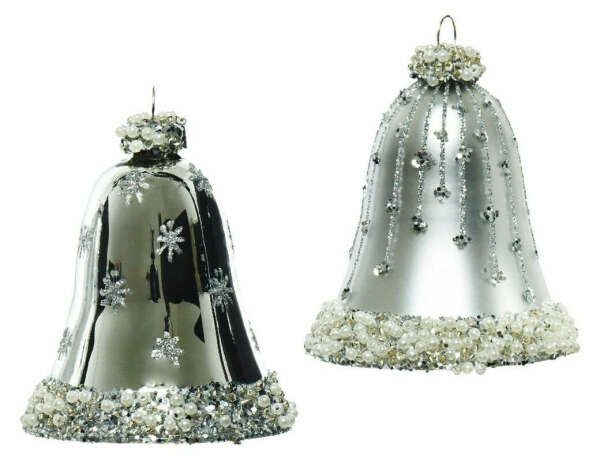 Ёлочные игрушки колокольчики