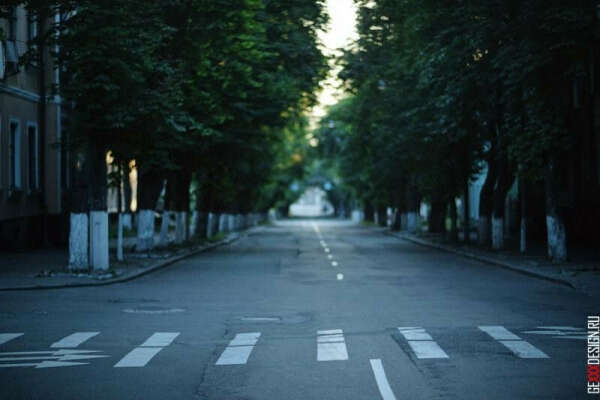 утро в родном городе
