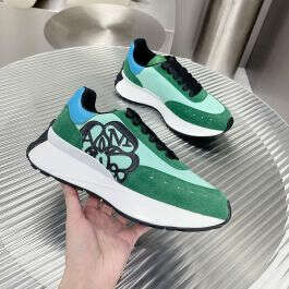 人気！【ALEXANDER MCQUEEN】ロゴプリント レザースニーカー Alexander McQueen | Shoes | Alexander Mcqueen Seal Logo Low
