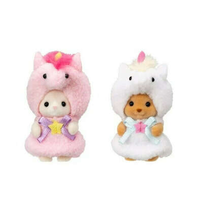 Малыши в костюмах единорогов Sylvanian Families