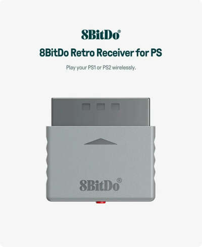Приемник 8BitDo PS Retro для PS1 PS2