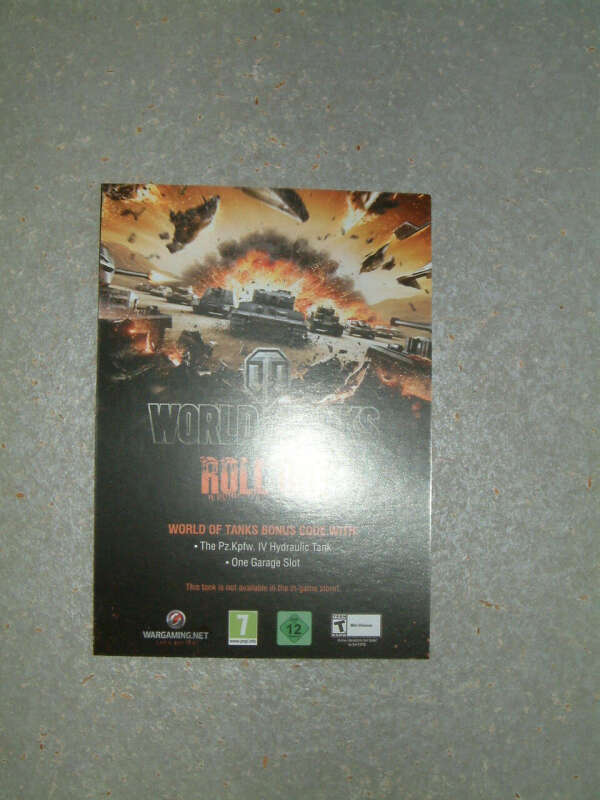 Бонус-код World of tanks.