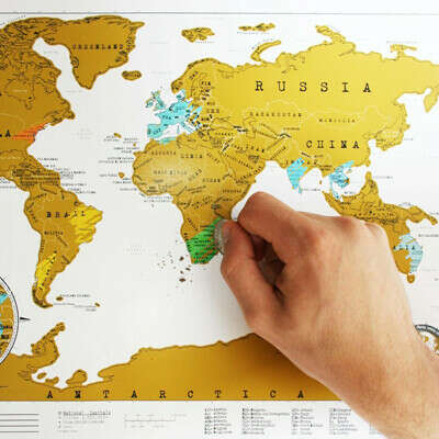 Scratch map