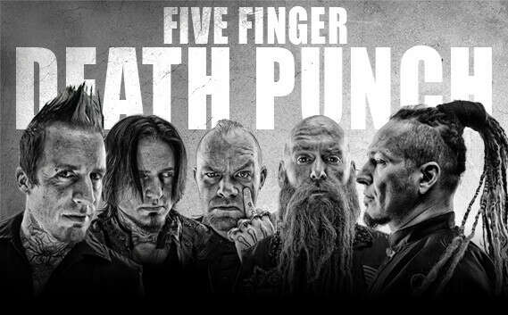 Концерт Five Fingers Death Punch