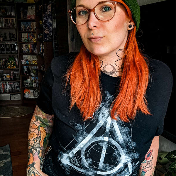 Harry Potter - Smoky Hallows T-Shirt black