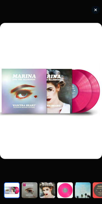 Винил Marina Electra Heart