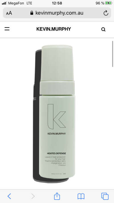 Пена для термозащиты волос Kevin.Murphy