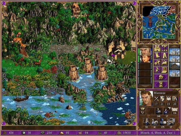 Поиграть с друзьями в Heroes Of Might & Magic III за одним компом.