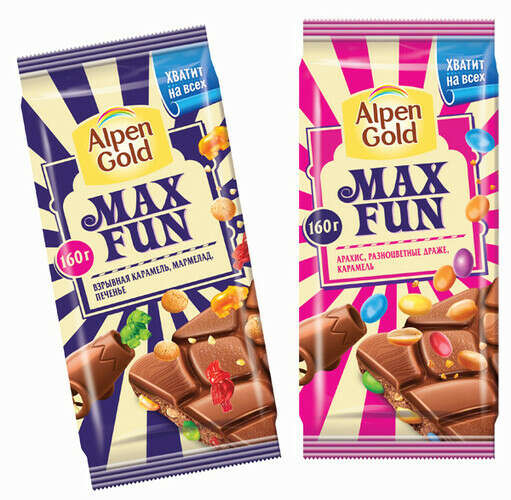 Хочу попробовать шоколад Alpen Gold Max Fun