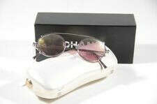 CHANEL Clip On Sunglassses 2037 C124/58 45/20 Round 2 in 1 SHADES Frame MIRRORED