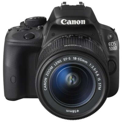 Фотоаппарат Canon EOS 100D Kit EF-S 18-55 III DC Black