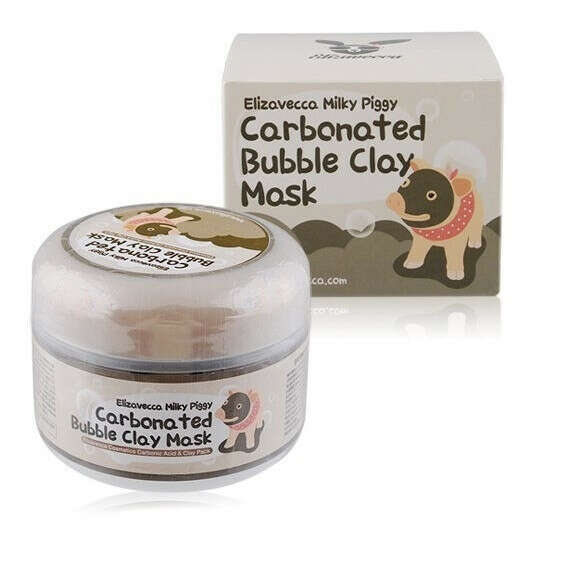 Очищающая глиняно-пузырьковая маска Elizavecca Carbonated Bubble Clay Mask