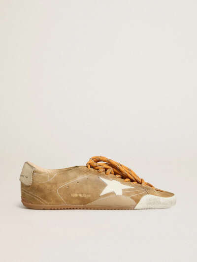 GGDB True-Star in tobacco-colored suede