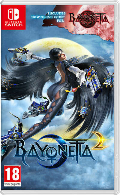 Игра Bayonetta 2 + DCC Bayonetta 1 (Nintendo Switch, Английская версия)
