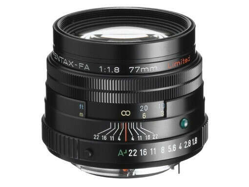 Pentax SMC FA 77mm f/1.8 Limited