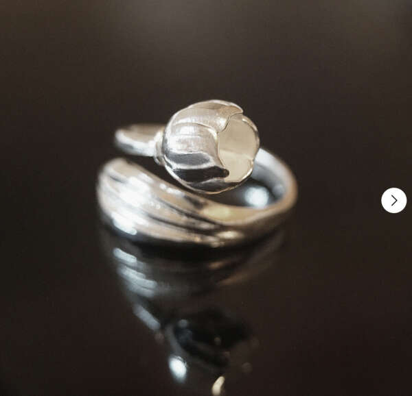 кольцо Тюльпан moon river jewelry