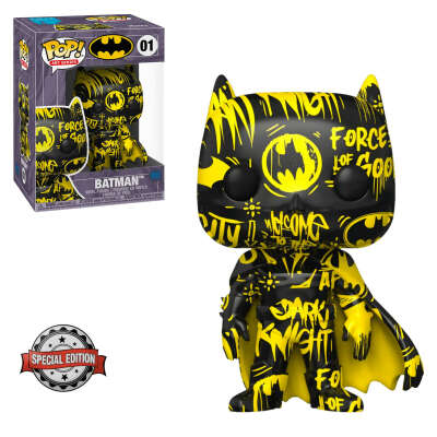 Funko POP! DC: Batman 01 Black/Yellow with Case